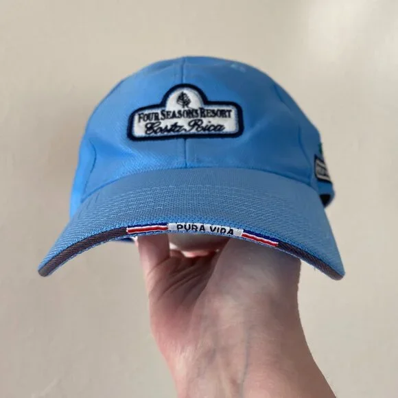 Four Seasons Resort Costa Rica Embroidered VelcroBack GolfHat ArnoldPalmerDesign - Picture 3 of 10
